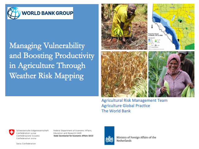 insurance weather risk mapping FARMD